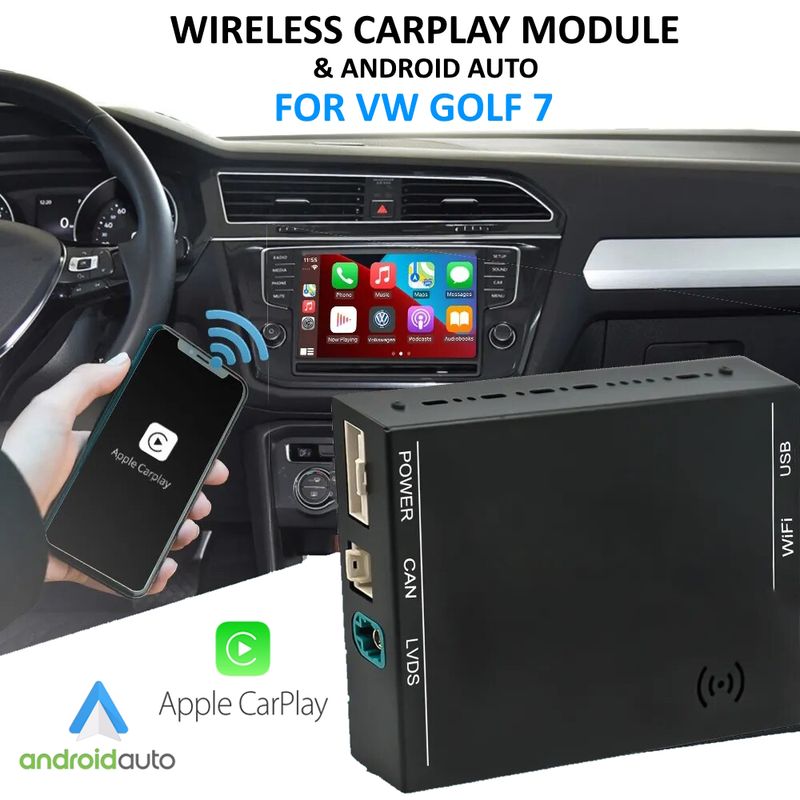 ❇️ Adaptateur sans fil Apple CarPlay et Android Auto pour
