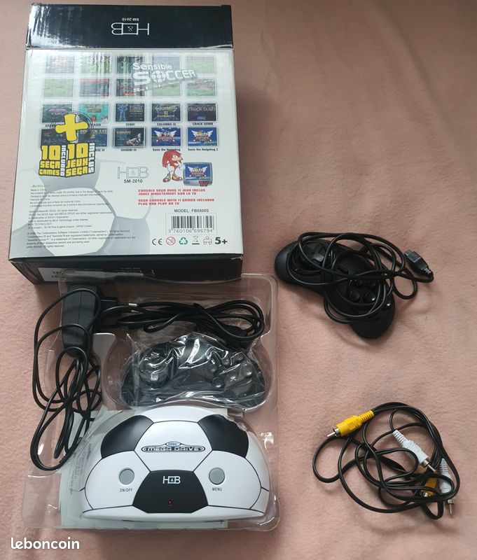 Jeu Sega MegaDrive Ultimate Soccer Sans Notice PAL