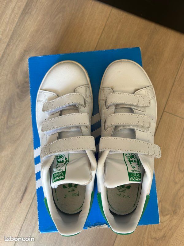 Basket Adidas Garcon Stan Smith Scratch Taille 35 Stan Smith