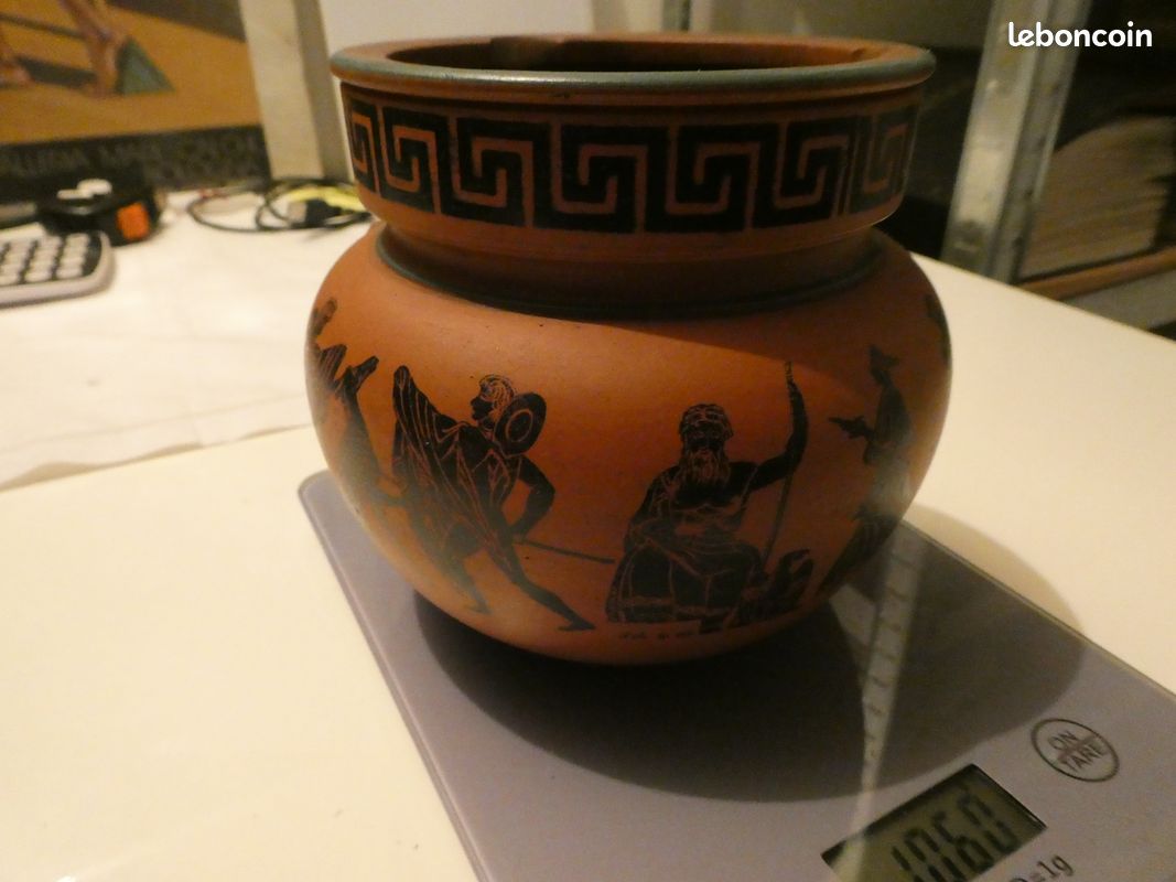 ENGLAND'S COMOYS, Rare pot à tabac (tobacco jar) vintage par Comoy's of  London