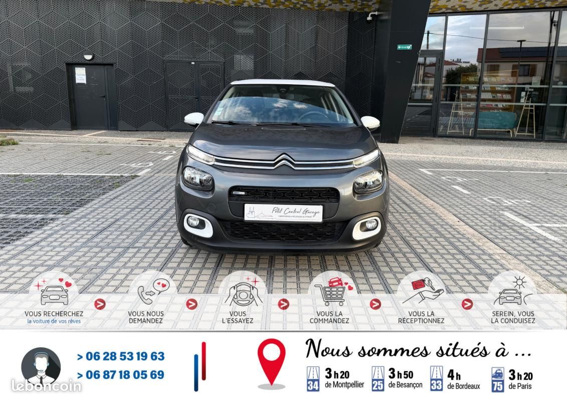 Citroën C3 1.2 i 82cv Feel 💳 x12 Vitres Crit'Air 1*Ct Kit Distribution Entretien Complet Ok*Véhic... (image 5)