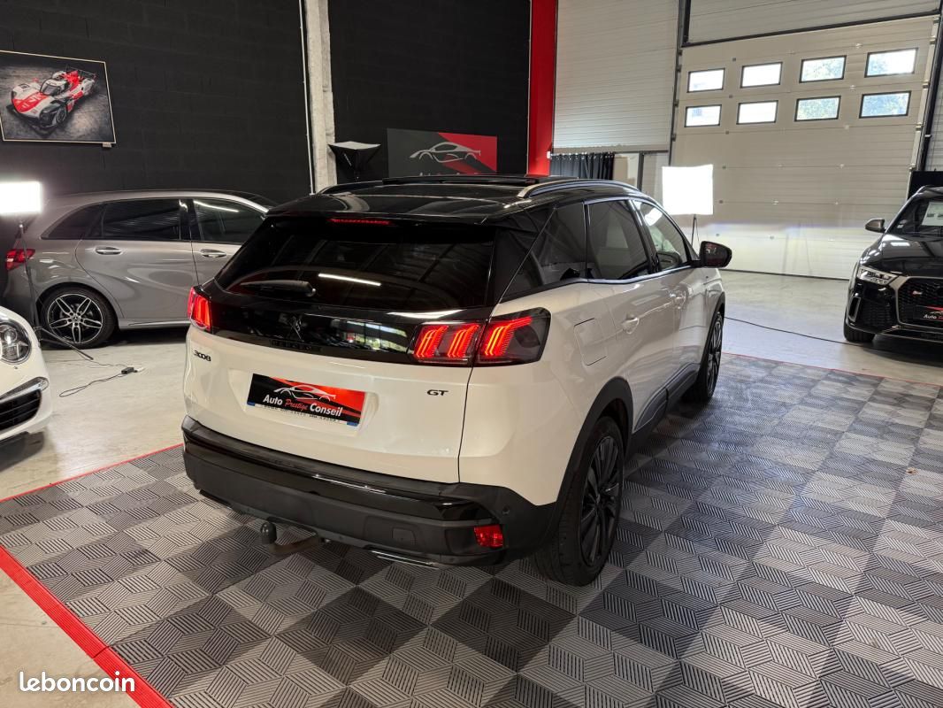 Peugeot 3008 BlueHDi 130ch GT PACK EAT8- BLACK -CAR PLAY- SONO FOCAL-TOIT OUVRANT- (image 5)