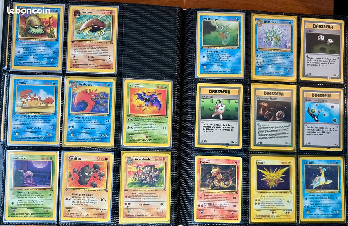Carte Pokémon HOLO Edition 1 ( set de base, fossil, jungle .. ) (image 3)