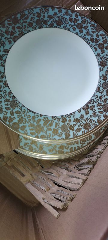 7 Assiette plate Villeroy et Boch Aureus rarement disponible env. 28 cm. Neuf et jamais utilisé (image 3)