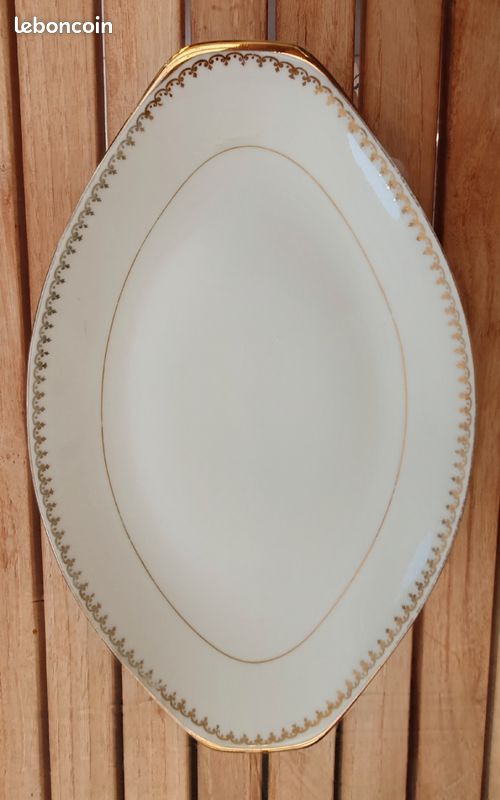 Soupière et plat en porcelaine de Limoges (image 4)