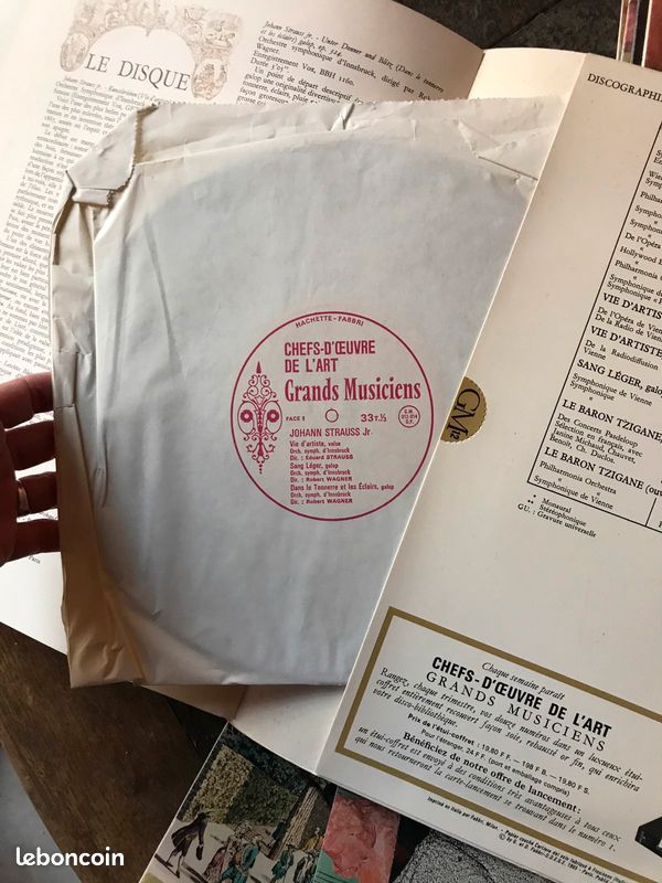 Lot 10 vinyles chefs œuvres livres (image 7)