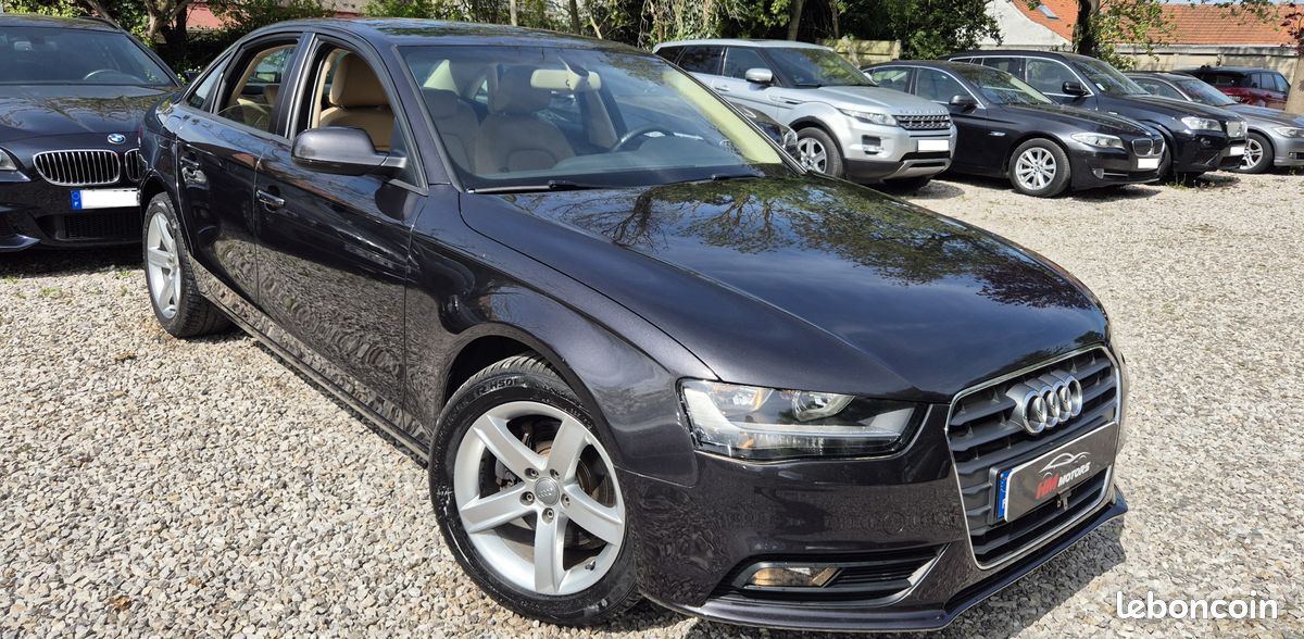 Tres belle audi a4 berline 2.0 tdi 120 ch phase 2 2013 seulement 58 000 km cuir gps regulateur radar 1er proprietaire 14 490 (image 1)