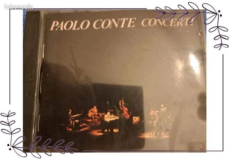 CD Paolo Conte – Concerti (CD Live) Édition Collector (image 1)
