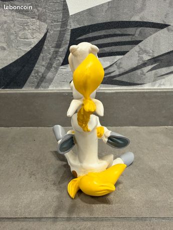FIGURINE ATLAS LUCKY LUKE 2003 d'après Marie LEBLON - Lucky Luke tirant