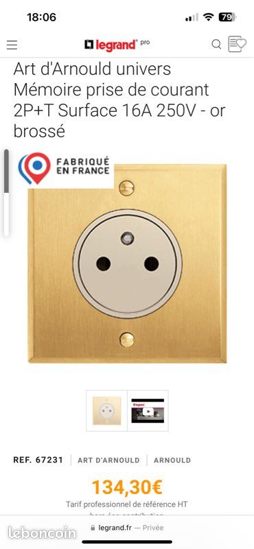 2 Interrupteur et 1 prise de courant (image 2)