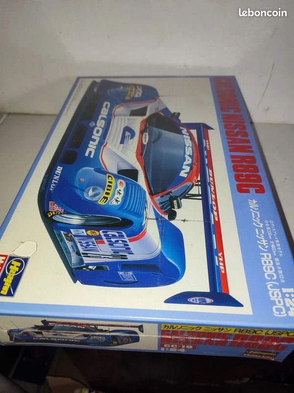 HASEGAWA NISSAN R91CP Calsonic 1/24 – Maquette Voiture à Assembler Et Peindre – Neuf Sous Blister