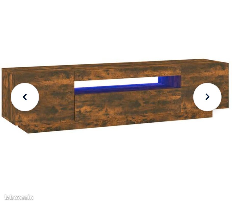 Sommier et matelas bon état meuble TV neuf (image 3)