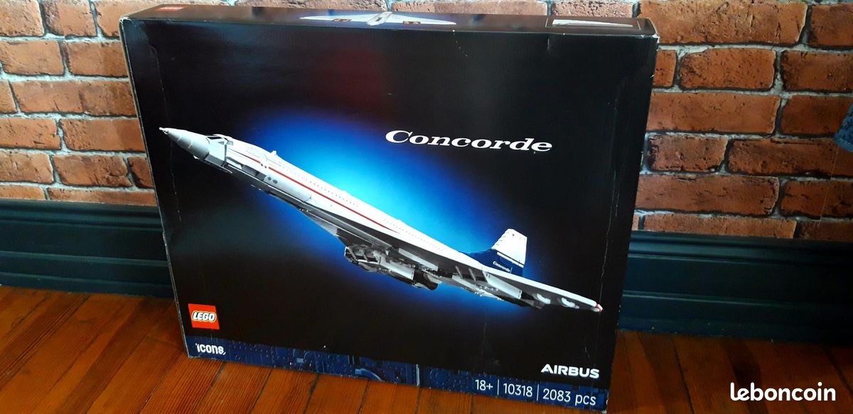Ensemble LEGO Icons Concorde (10318) complet (image 3)