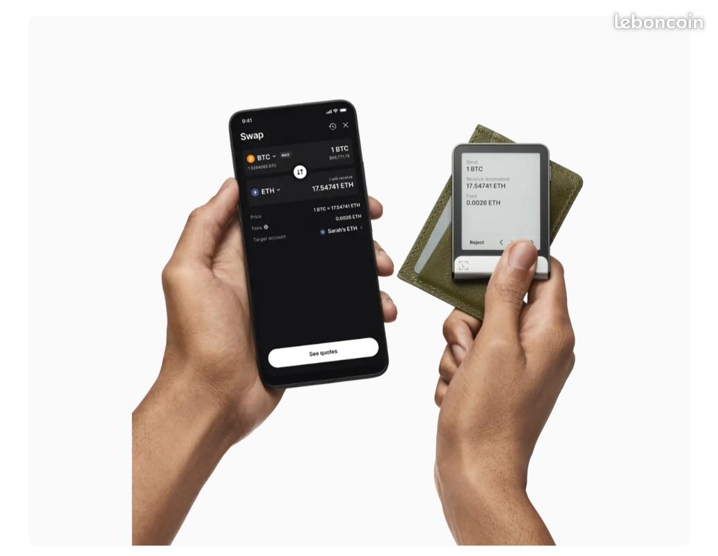 Clé ledger flex pour crypto monnaie - Accessoires informatique