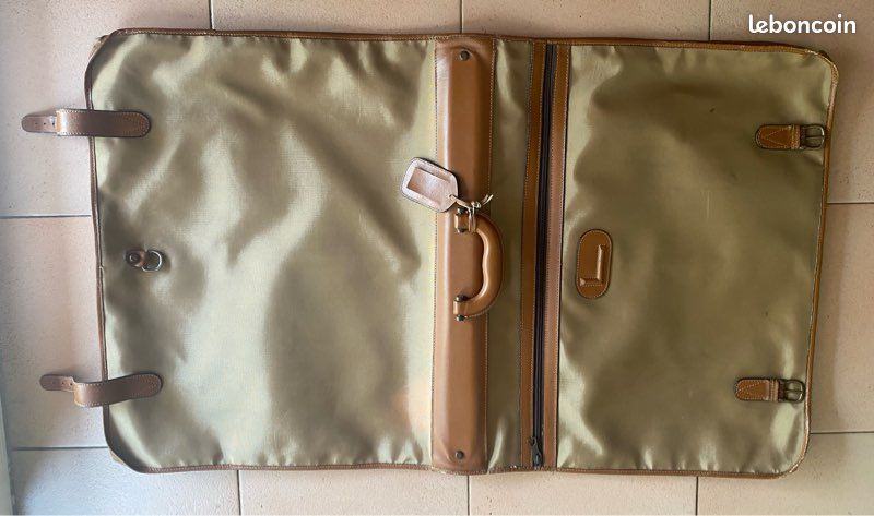 Porte Costume Antler Pullman London - Étui à Vêtements Avec Insert Bois - Noir Occasion