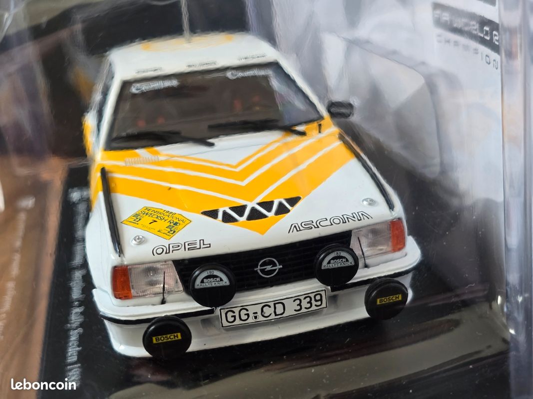 Opel Ascona 400 #10 Guy Colsoul - die cast - modèle de collection - Sun Star 5363