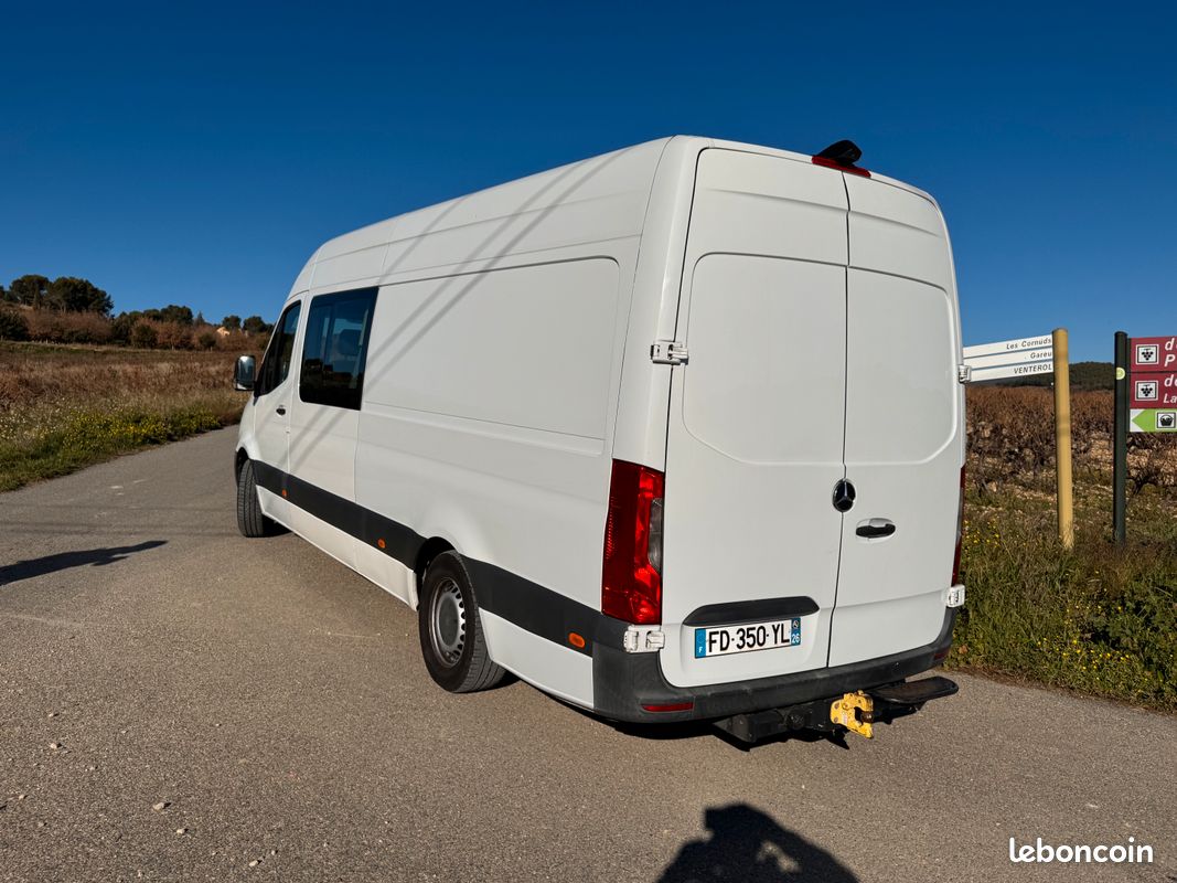 Sprinter 316 CDI Automatique 7G-TRONIC PLUS | FULL OPTIONS |6 Places CG| UTILITAIRE ↔ VAN AMÉNAGÉ (Plug & Play 5 min) | CT OK (image 6)