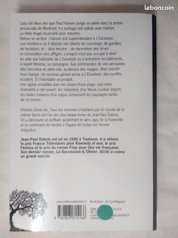 Tous Les Hommes N'habitent Pas Le Monde De La Même Façon – Jean-Paul DuboisTous Les Hommes N'habiten (image 4)