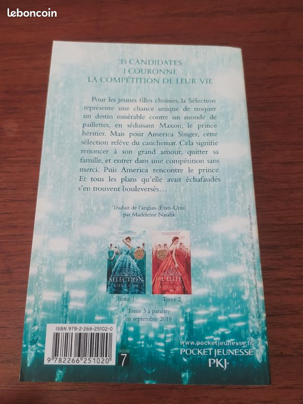 Roman « La Sélection » tome 1, de Kiera Cass (image 3)