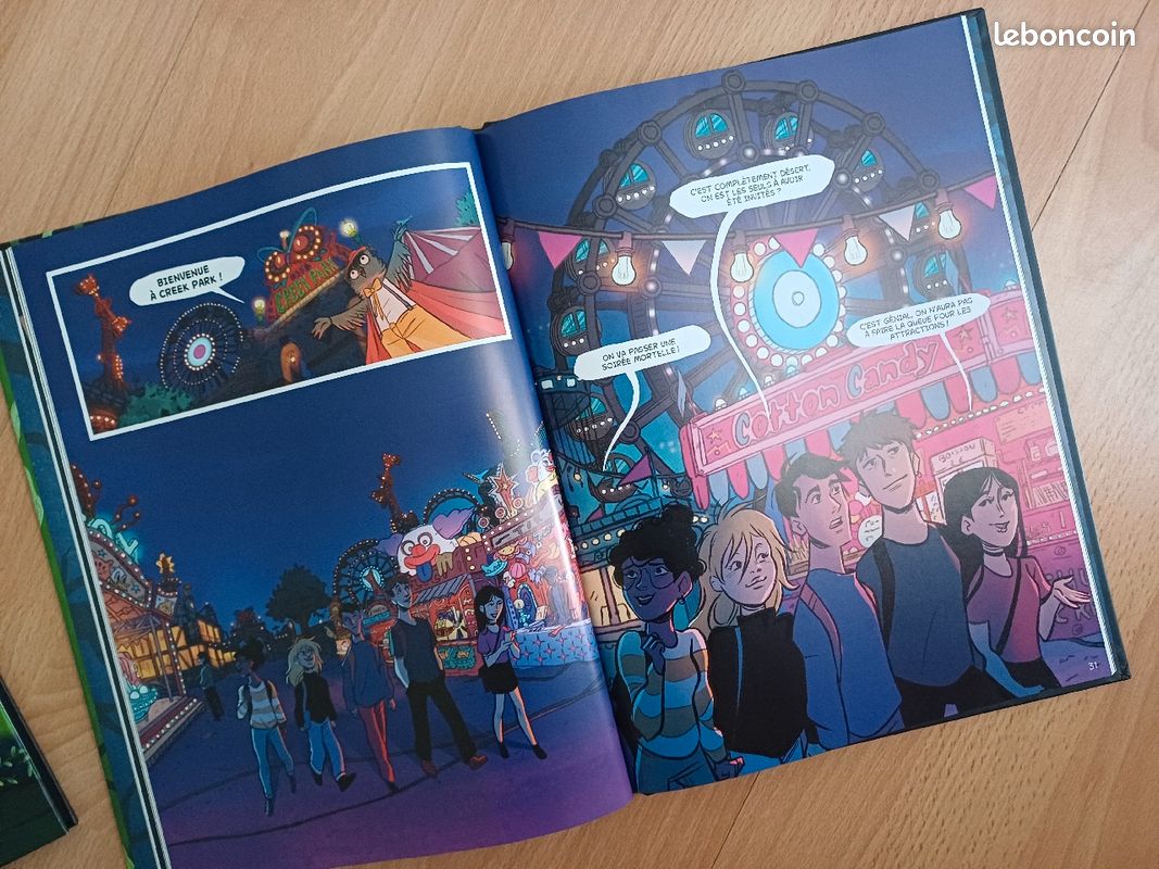 2 BD Squeezie Bleak Lot de 2 Bandes dessinées du youtubeur Squeezie Bleak tomes 1 et 2 (image 3)