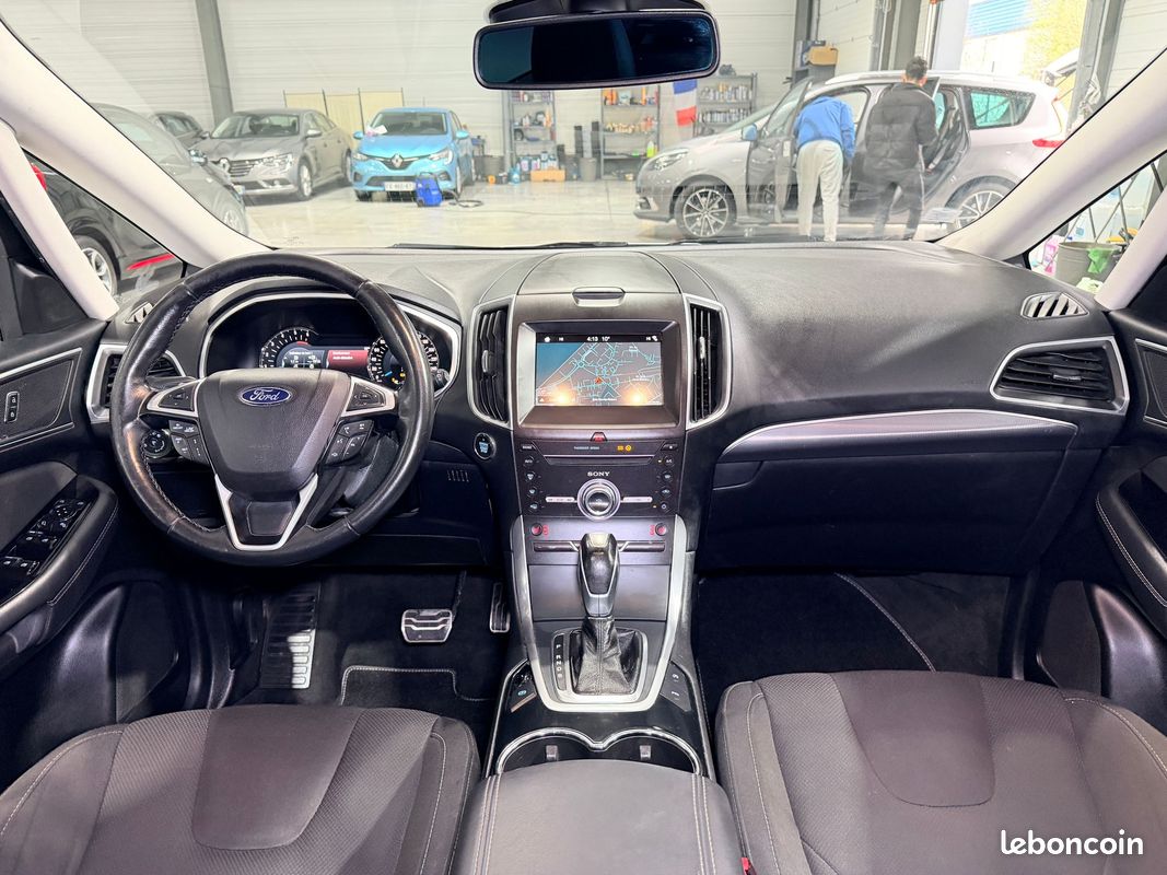 Ford s-max 2.0 tdci 180 ch st-line powershift / carplay / camera / distribution faite / gps / clim / garantie (image 4)