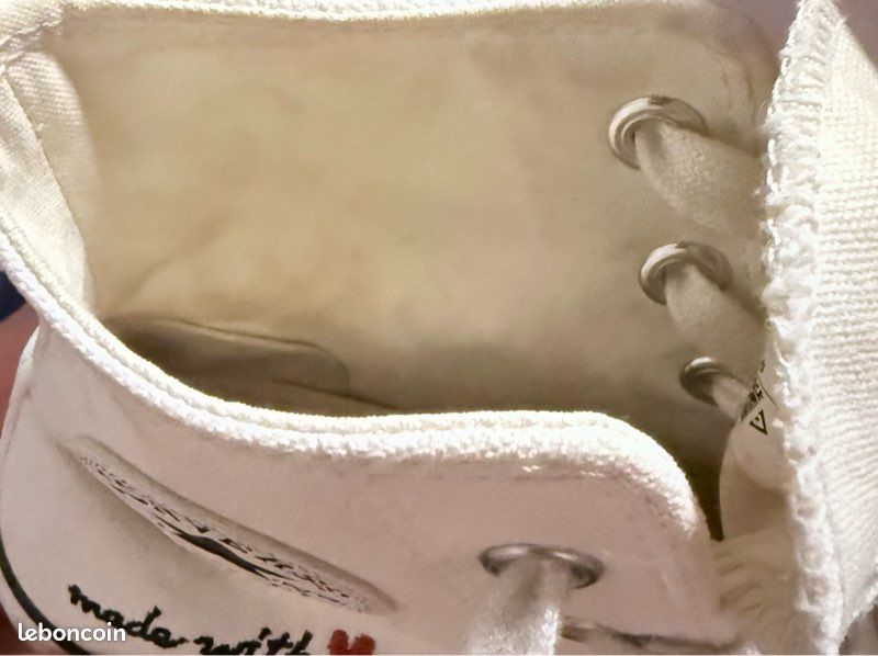 Converse All Star Chuck Taylor blanches haute (image 7)