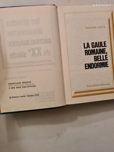 [Livre] Les grandes découvertes archéologiques du XXe siècle - Etat correct (image 2)