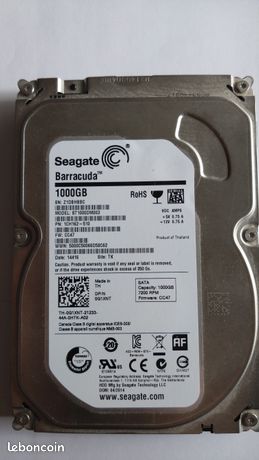 Disque dur Seagate Barracuda SATA III To (ST1000DM003