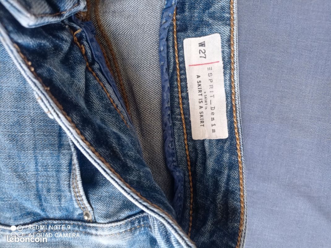 Jupe en jean Esprit taille M en très bon état (image 4)