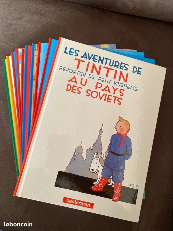 Lot de BD Tintin - Tome 1-11 (image 1)