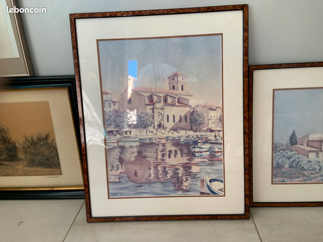 Lot de tableau idéal brocante marchand etc (image 4)