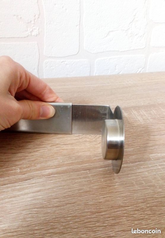 Porte support Papier rouleau Essuie-tout Wenko mural extensible en inox (image 4)