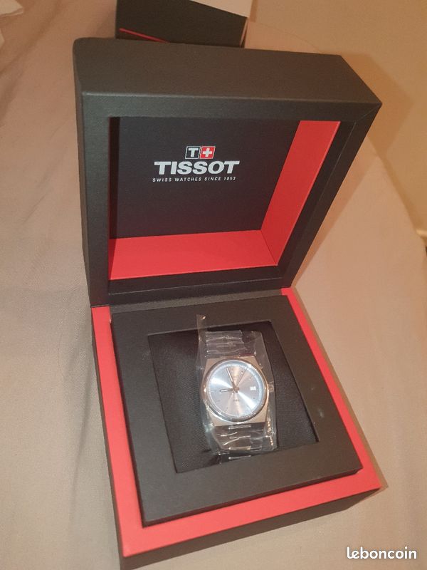 TISSOT PRX Montre Bleu-gris (image 1)
