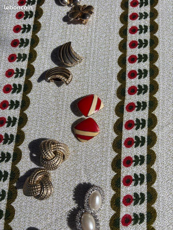 Clips d’oreilles vintage (image 3)