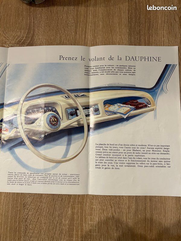 Livre publicitaire Renault Dauphine (image 2)