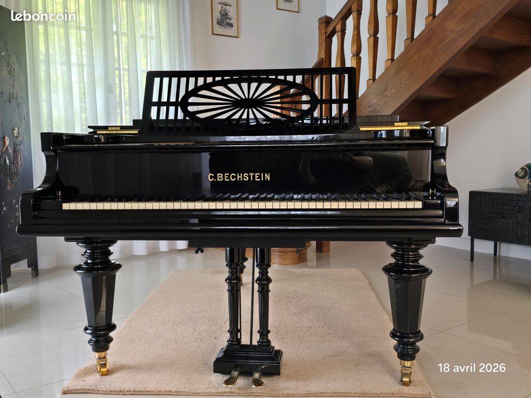 Piano quart de queue C. Bechstein model A 185cm (image 1)