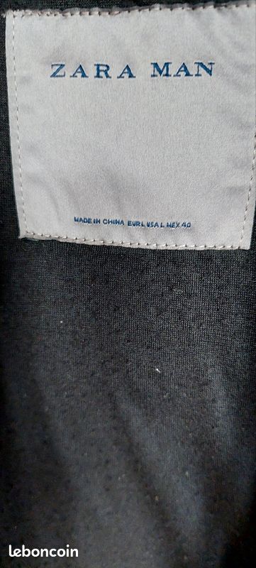 Blouson homme Zara man (image 7)