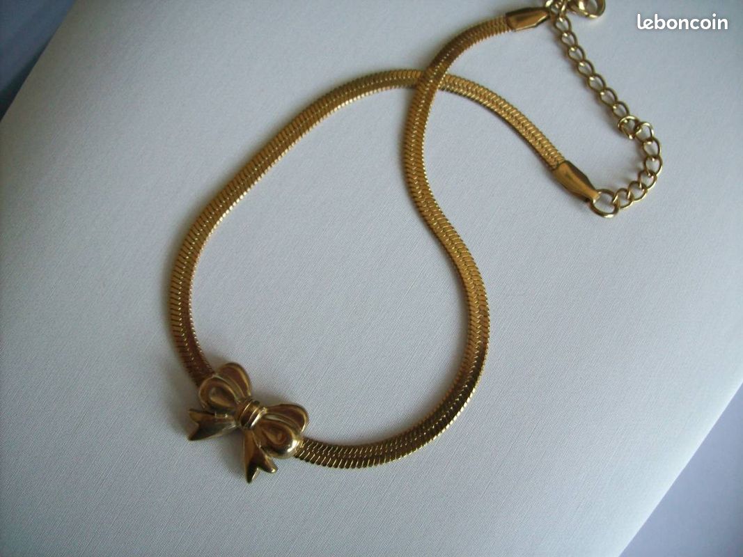 Bracelet cheville doré (image 3)