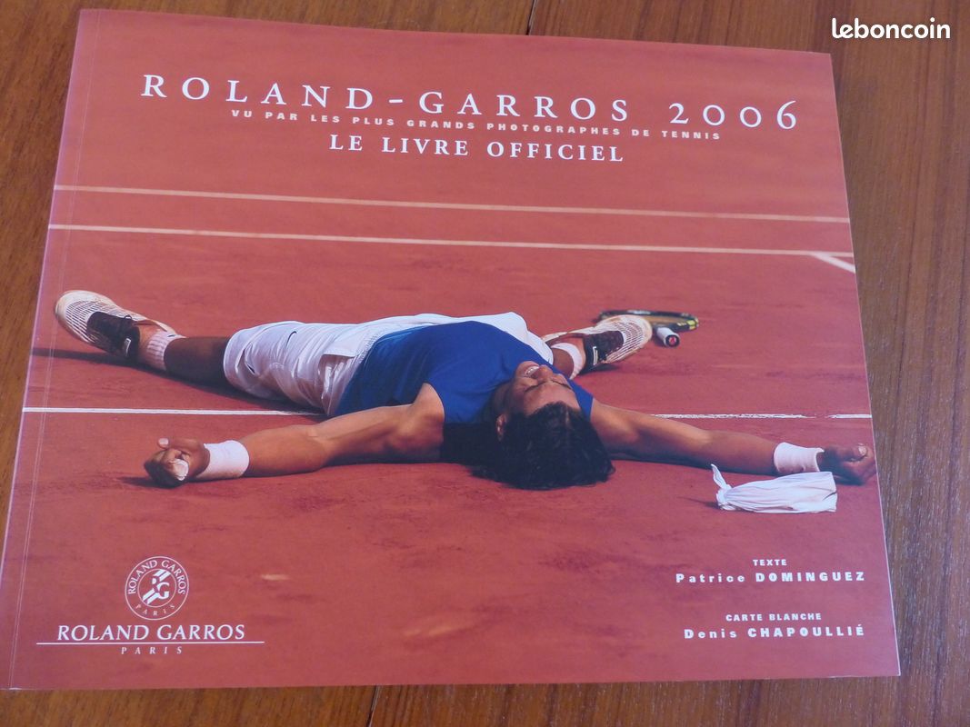 Livre Collector Rolland Garros 2000 - Très Bon état - Tennis Vintage