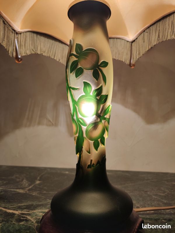 Lampe deux lumières Vianne h : 88 cm