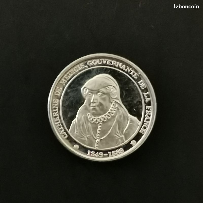 Médaille C.A.C. 1er Prix - Société Canine Midi-Côte D'Azur - Argent Plaqué, Médaille Française