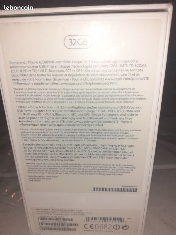 Boite iphone 6 32Go (image 2)