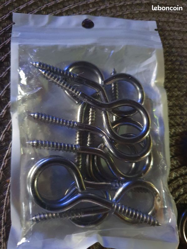 Vis à œil en acier inoxydable (image 2)