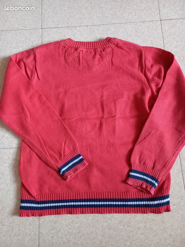 Pull col V enfant garçon 8 ans marque Z (image 4)
