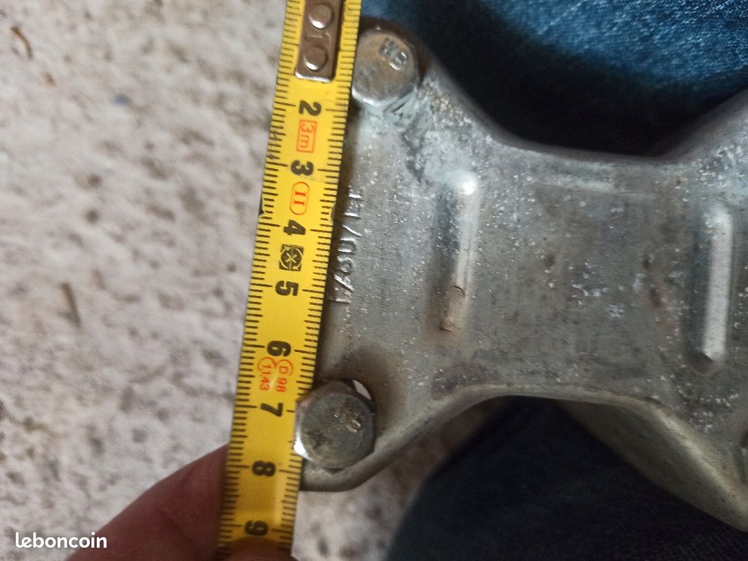 Roues fixes 9cm de diamètre (image 5)