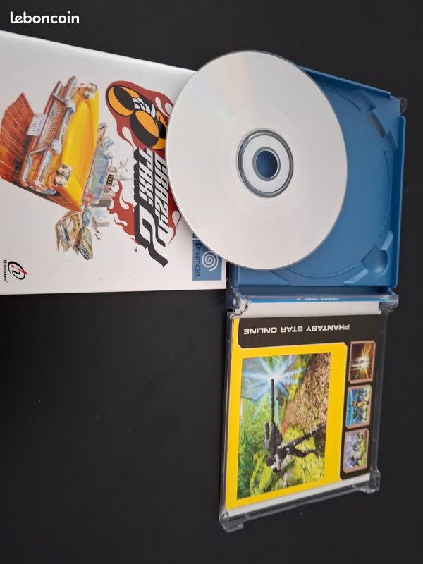 Crazy Taxi 2 Sega Dreamcast Jap Japonais Usagé Super Complet Beau