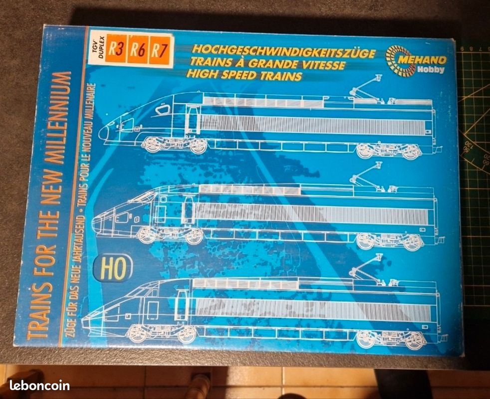 Le Grand Coffret Du TGV Duplex Au H0 De Jouef 3008
