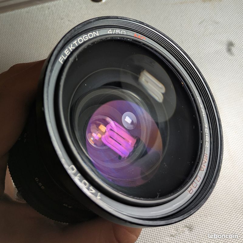 Objectif Grand Angle Jena Flektogon 25mm F/4 - Monture Exakta - Optique Vintage