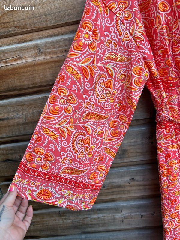 Kimono long orange (image 5)