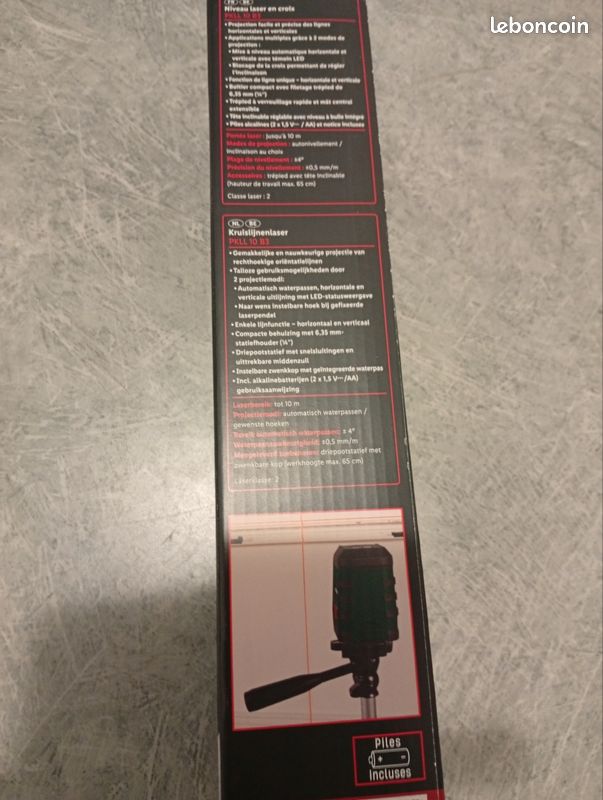 Niveau a laser en croix Avec trépied (image 2)